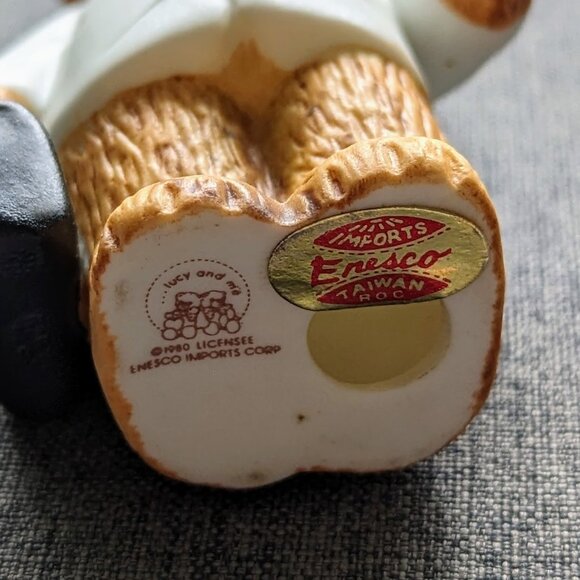 Collectible Enesco Teddy Doctor Lucy Rigg (Lucy and Me) 1980 Vintage - Picture 3 of 3